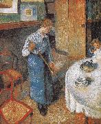 Camille Pissarro maid Spain oil painting artist